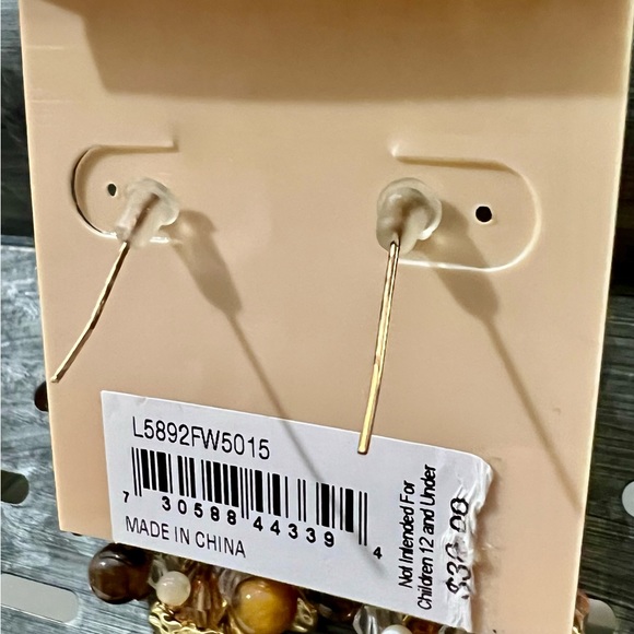 Lauren Ralph Lauren Women’s Textured Metal Hoop Earrings - Picture 11 of 13